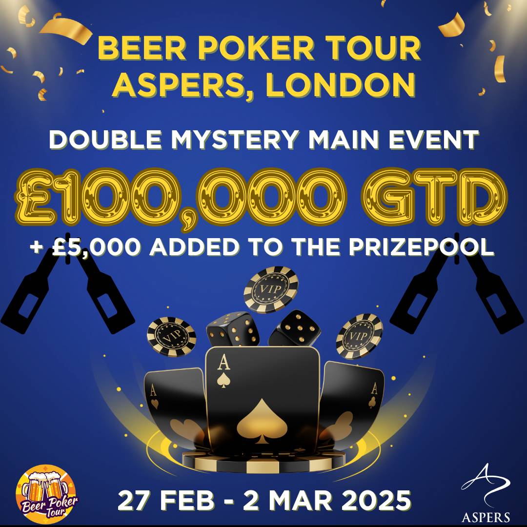 £100K Double Mystery Main Event - London 2025